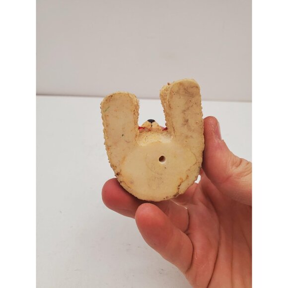 Valentine Teddy Bear Lampshade Finial Brown Resin - Picture 10 of 10